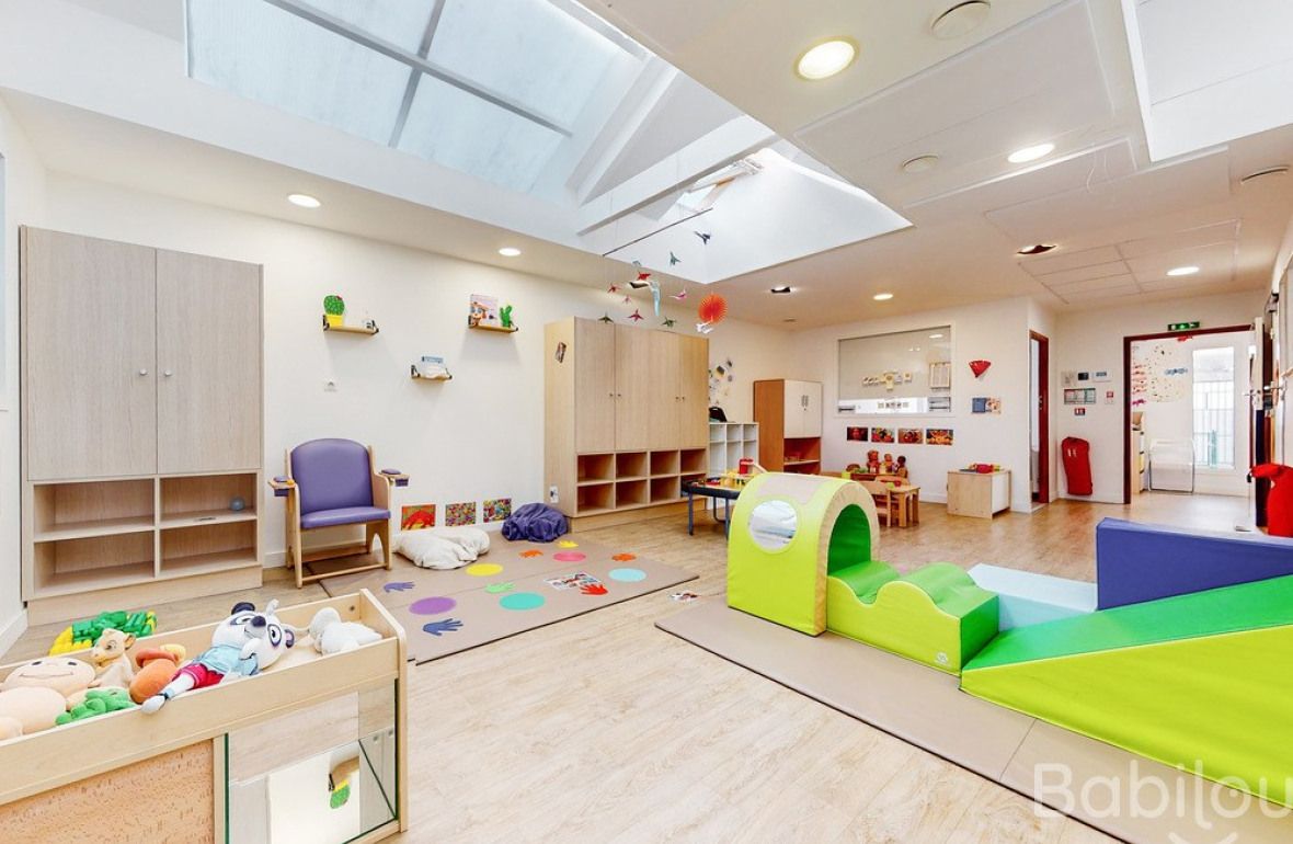 Espace de jeu en crèche Babilou