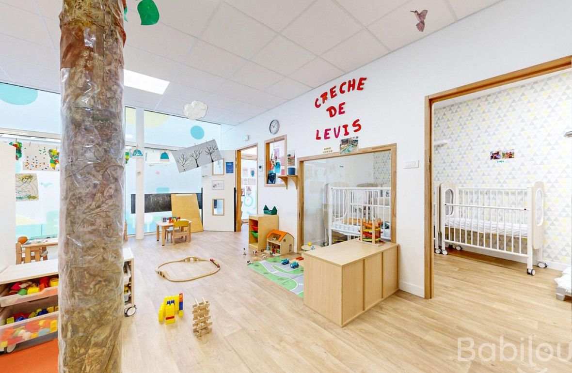 Espace de jeu en crèche Babilou