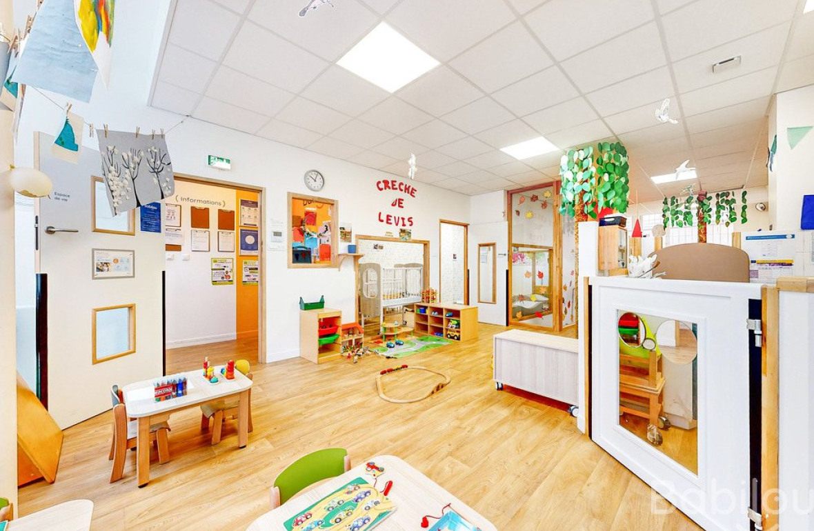 Espace de jeu de la crèche Babilou 