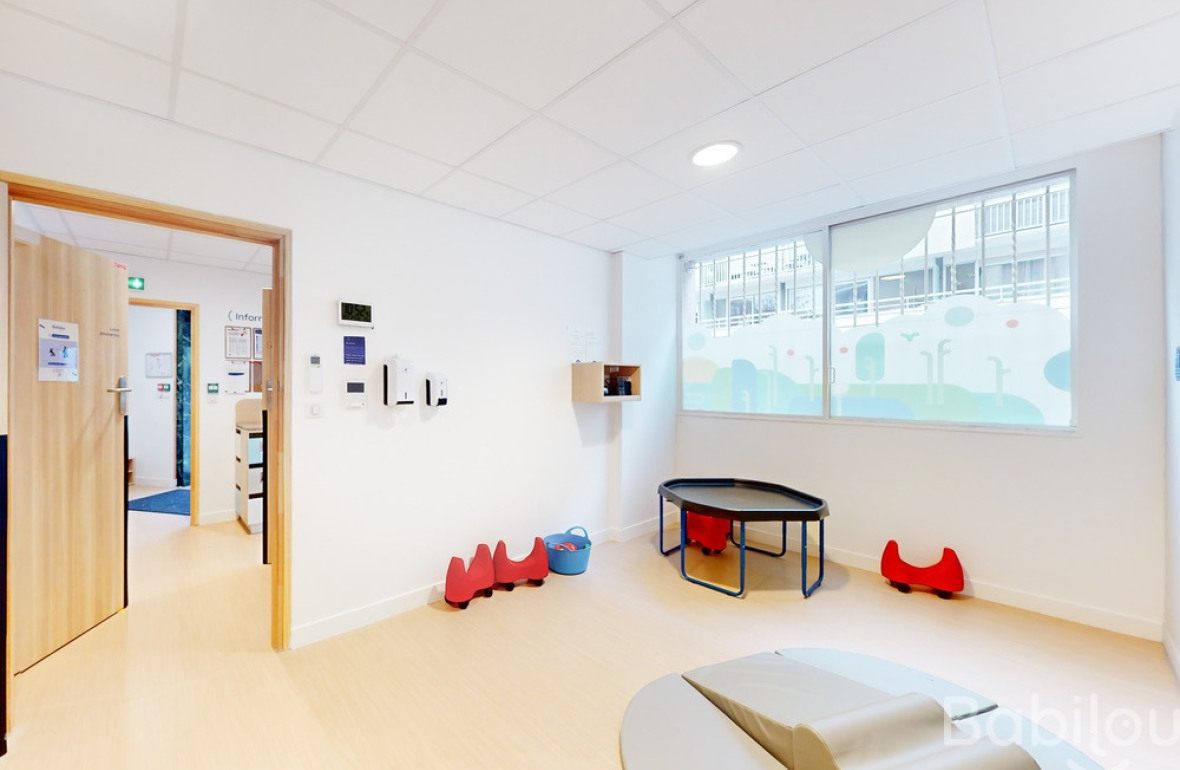 Espace de jeu en crèche Babilou