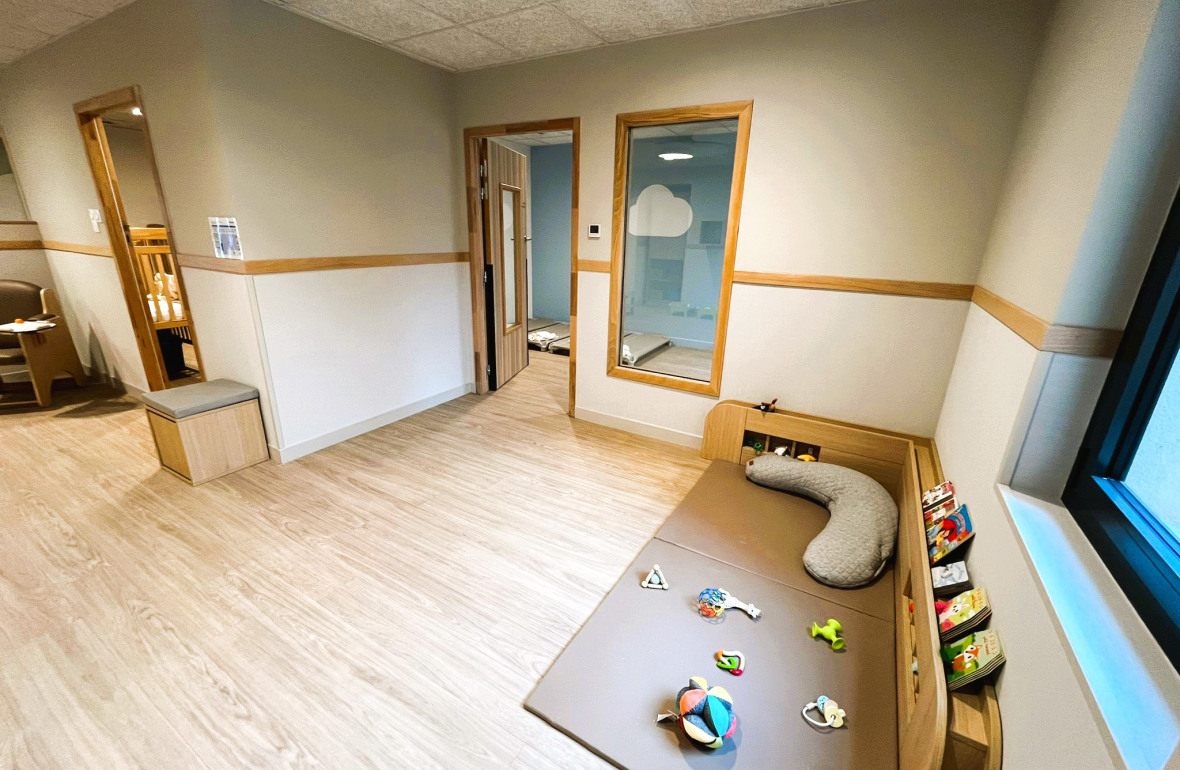 Espace de jeux au sein de la crèche Babilou Francheville Torey