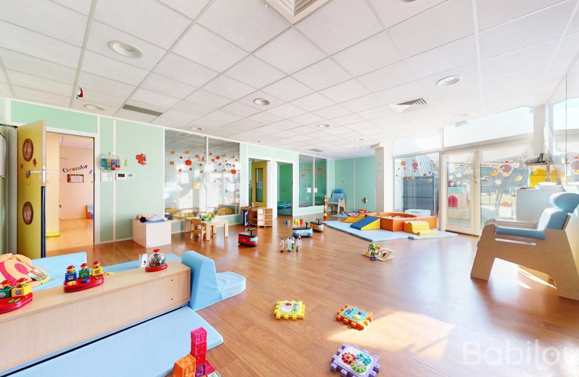 Espace de jeu en crèche Babilou