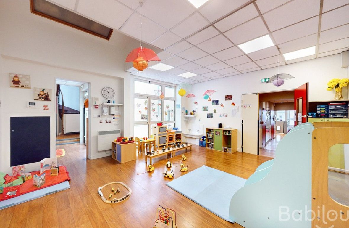 Espace de jeu en crèche Babilou