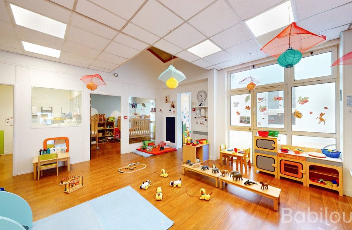 Espace de jeu en crèche Babilou