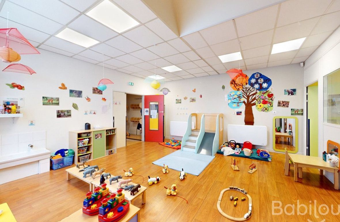 Espace de jeu en crèche Babilou