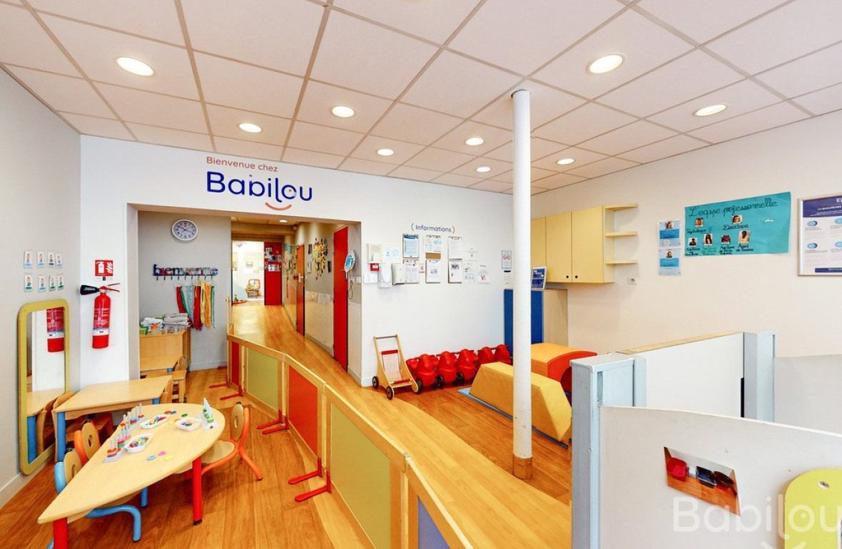 Espace de jeu en crèche Babilou