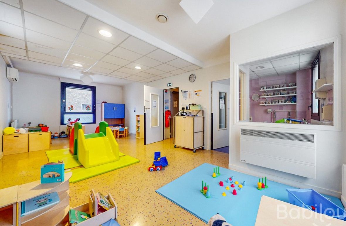 Espace de jeu en crèche Babilou