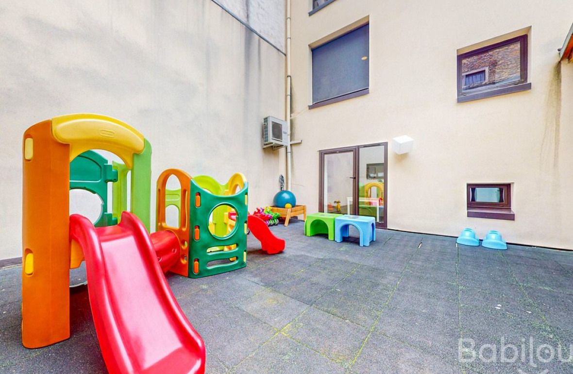 L'extérieur de la crèche