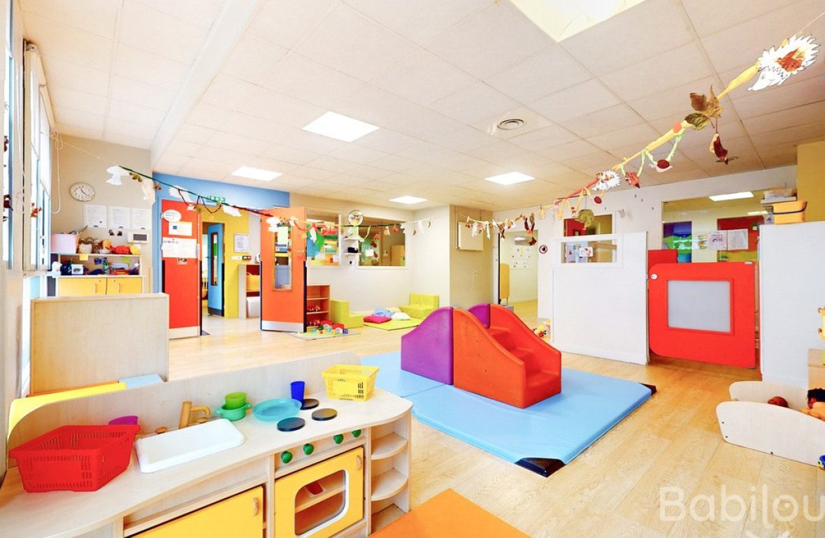 Espace de jeu en crèche Babilou