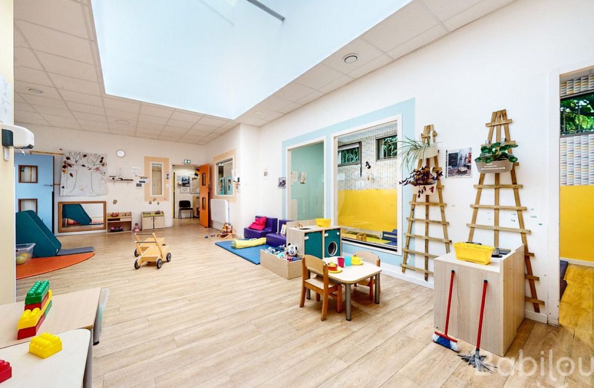 Espace de jeu en crèche Babilou