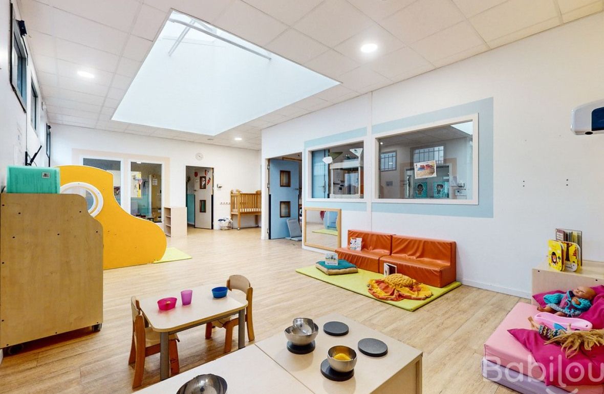 Espace de jeu en crèche Babilou