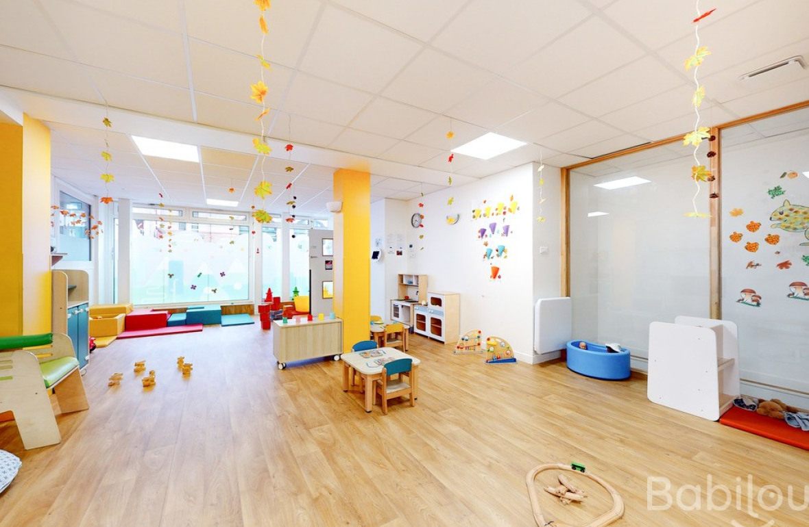 Espace de jeu en crèche Babilou