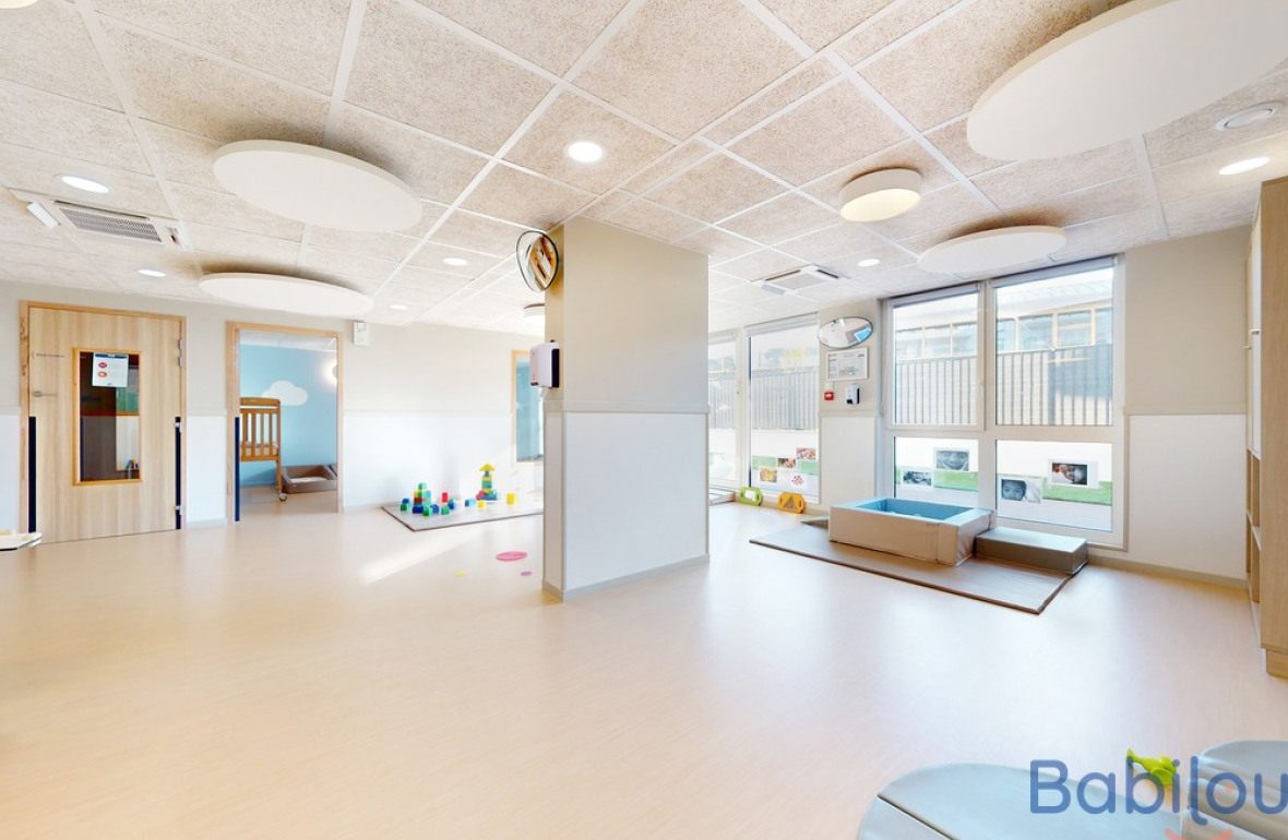 Espace de jeu en crèche Babilou