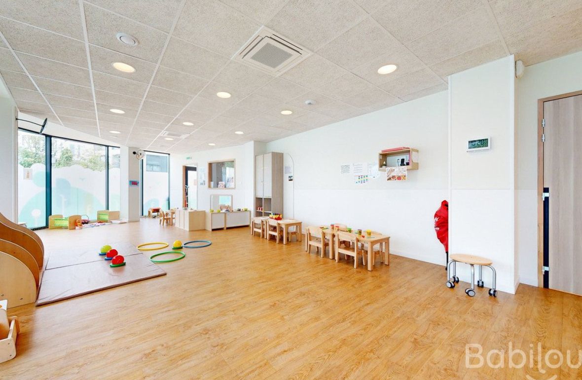 Espace de jeu en crèche Babilou