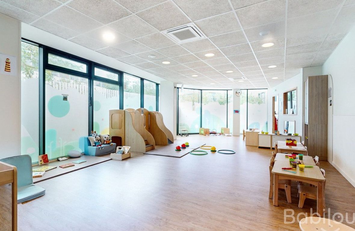Espace de jeu en crèche Babilou