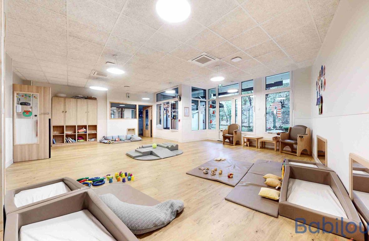 Espace bébé en crèche