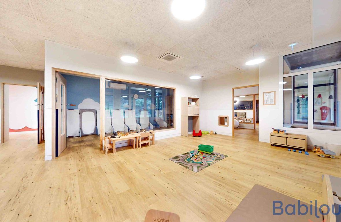 Espace de jeu en crèche Babilou