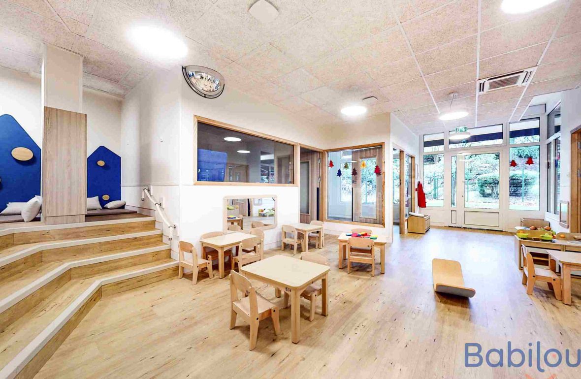 Espace de jeu en crèche Babilou