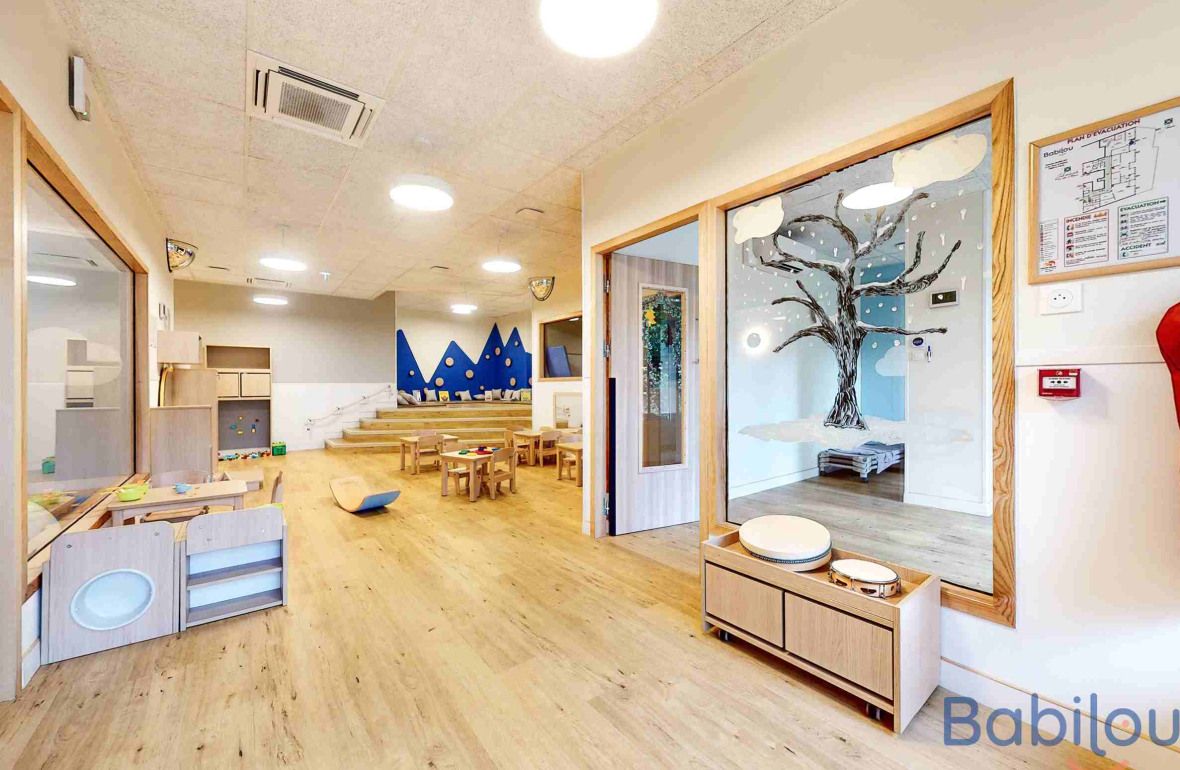 Espace de jeu de la crèche Babilou 