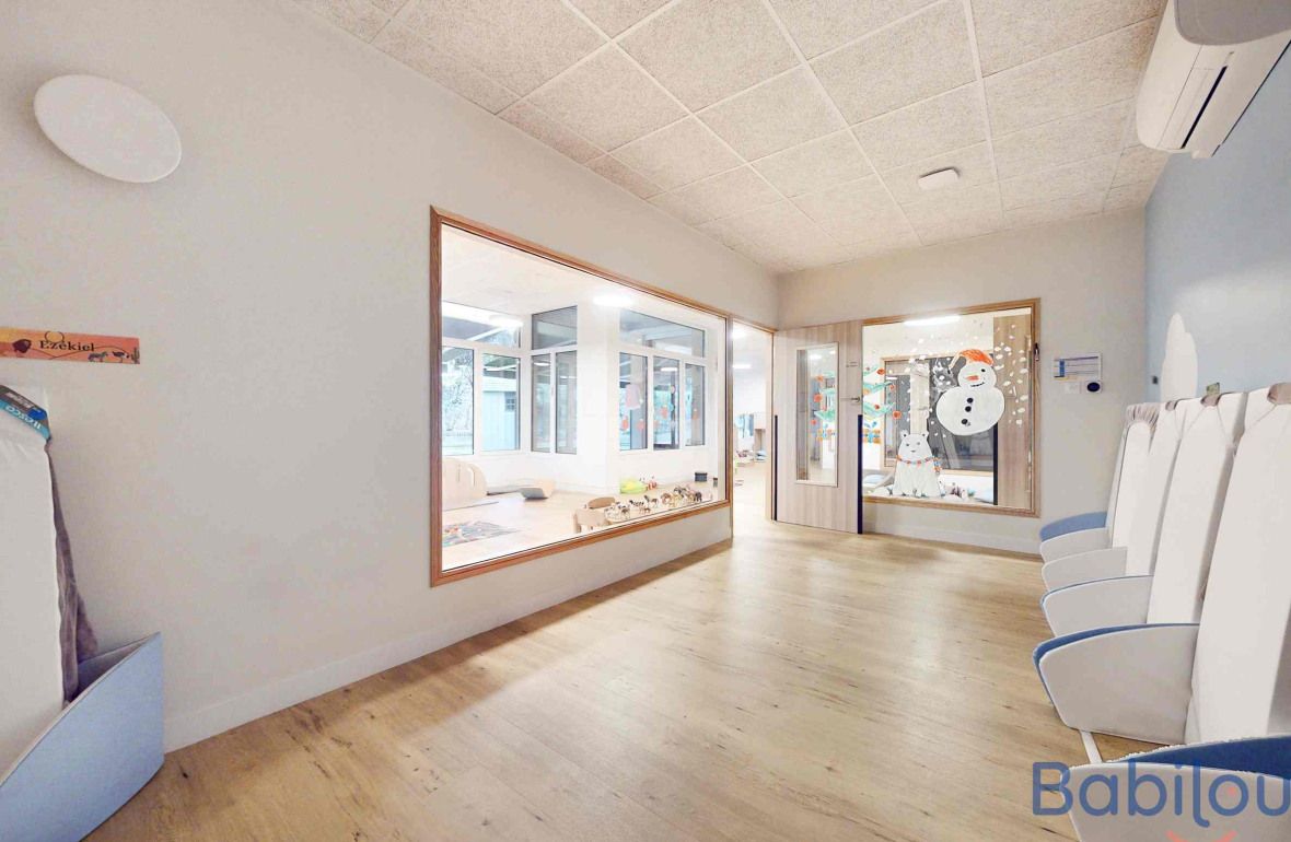 Salle de dortoir en crèche 