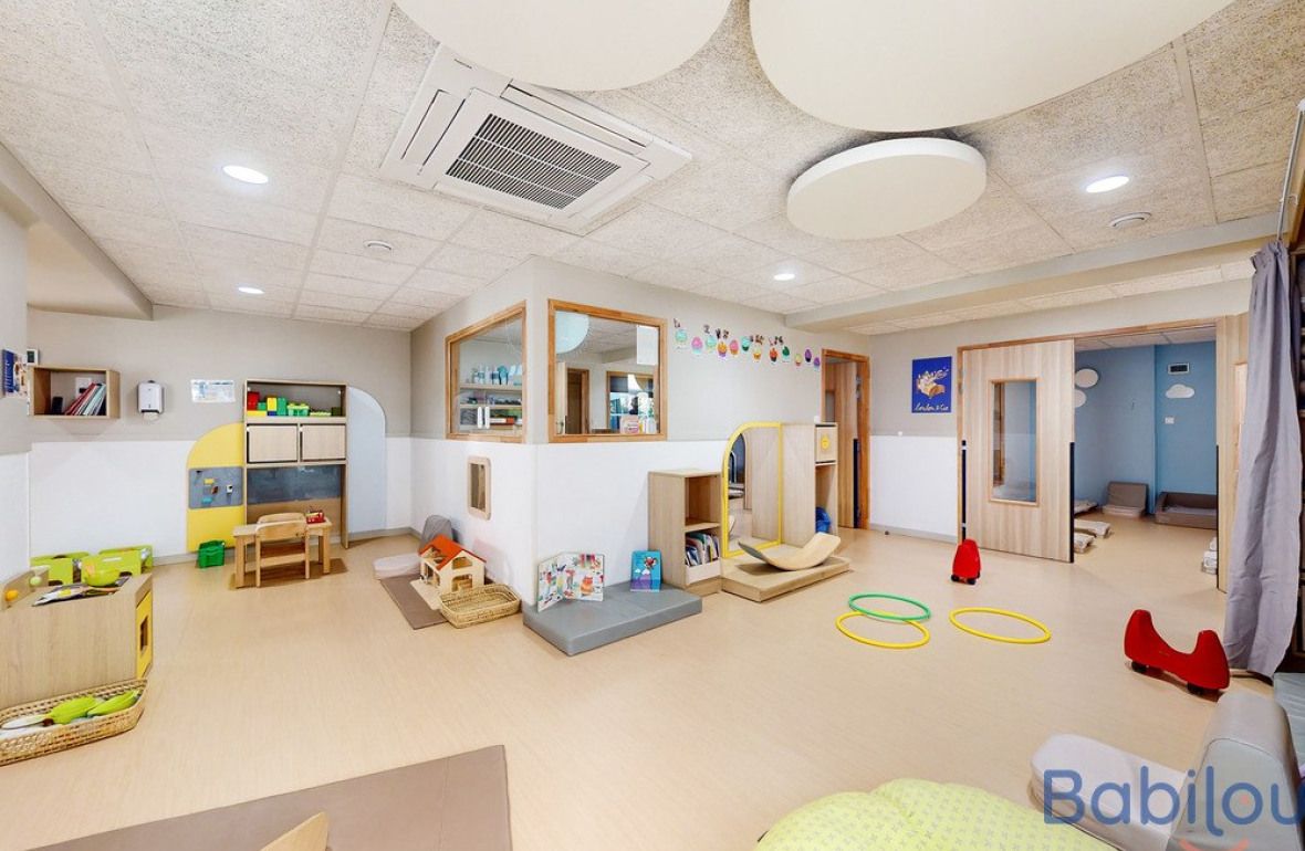 Espace de jeu en crèche Babilou