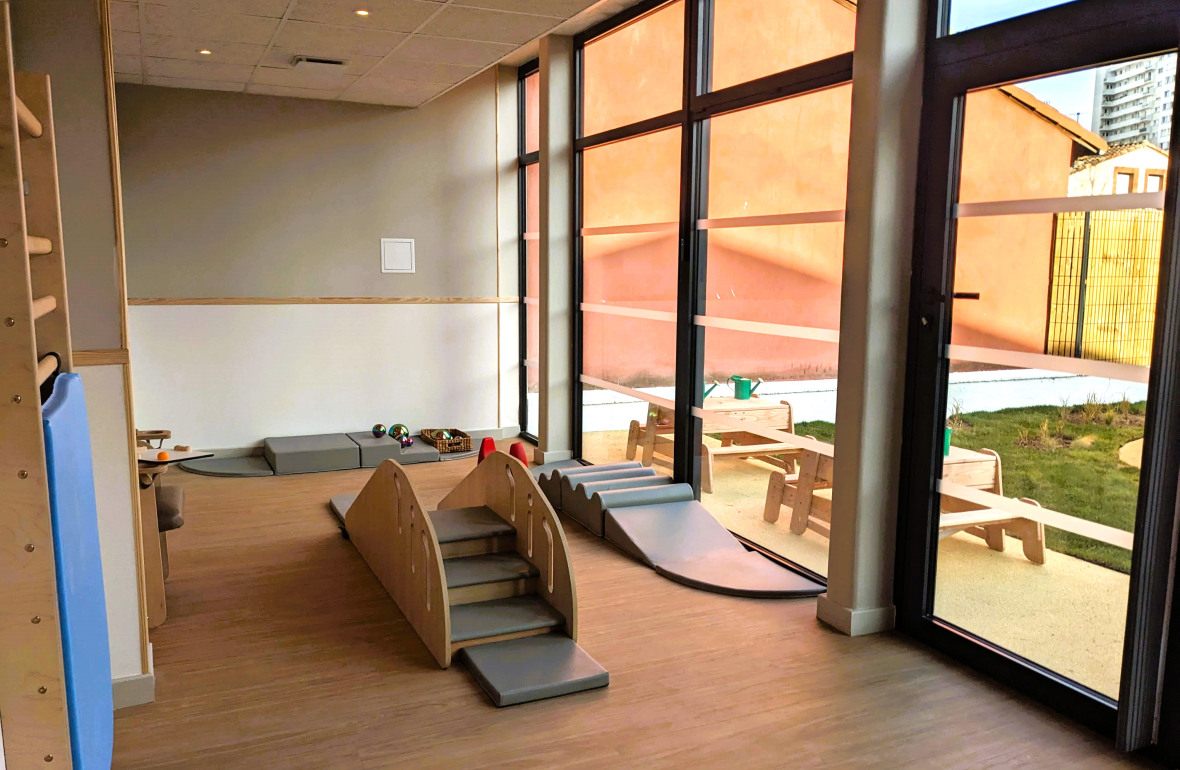 Intérieur de la crèche Babilou Toulouse Chaussas