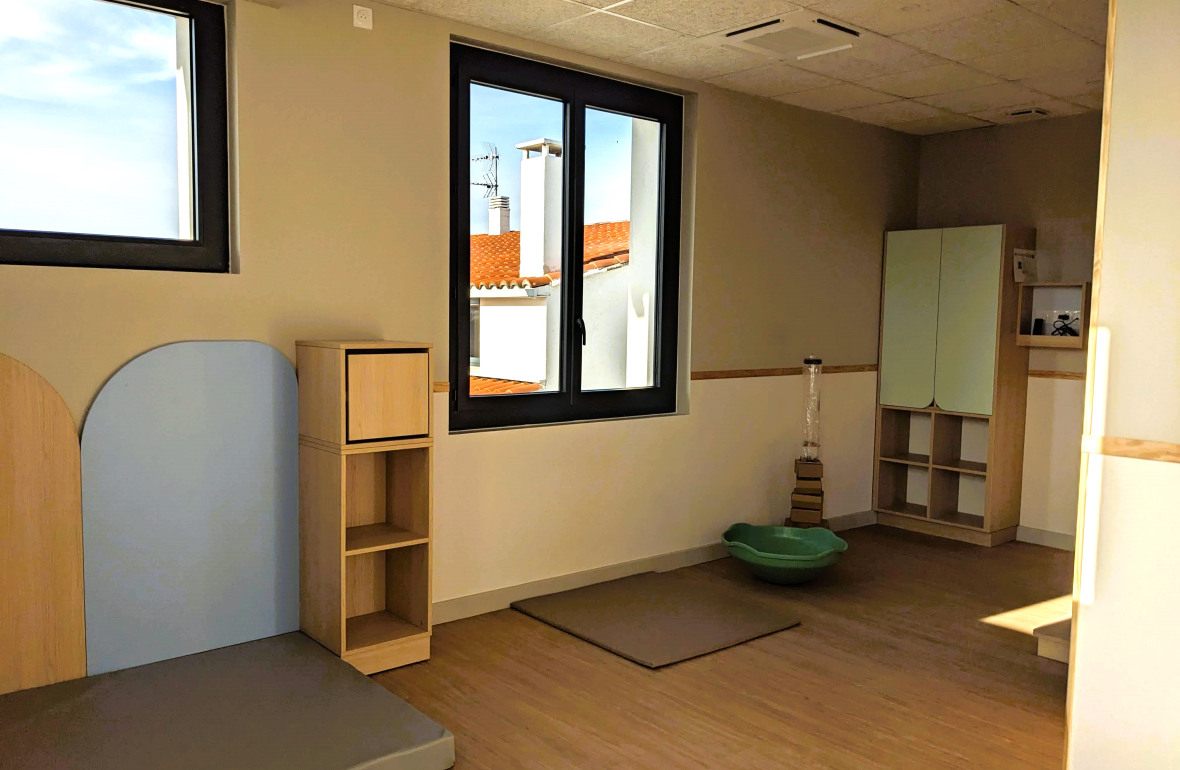 Espace de jeux au sein de la crèche Babilou Toulouse Chaussas