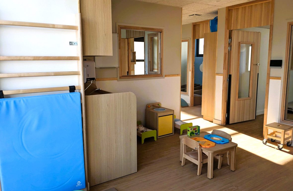 Plusieurs éléments de mobilier au sein de la crèche Babilou Toulouse Chaussas