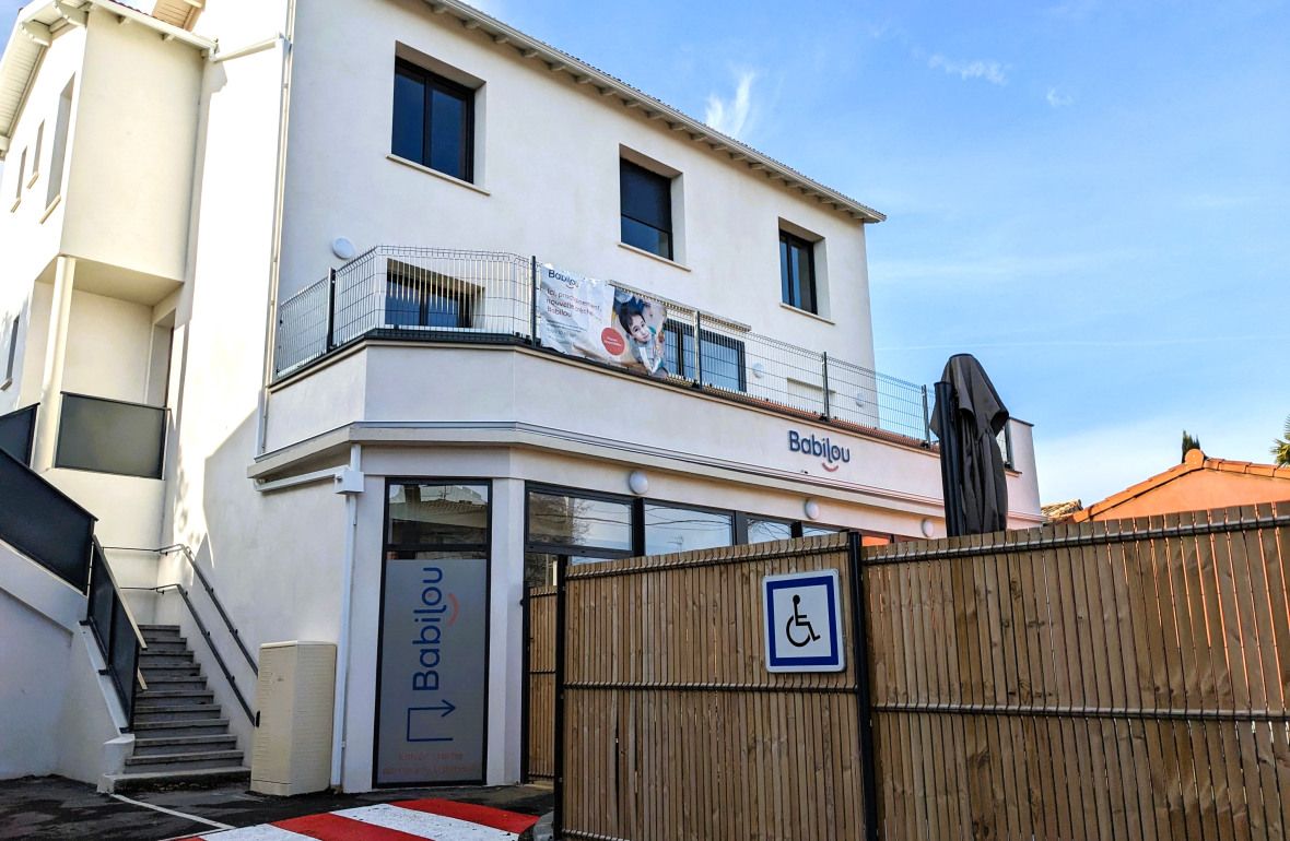 Devanture de la crèche Babilou Toulouse Chaussas