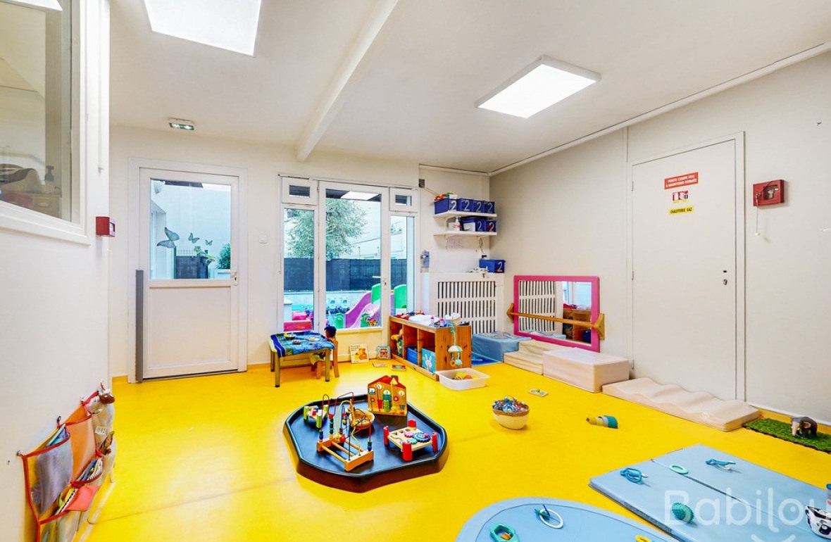 Espace de jeu en crèche Babilou