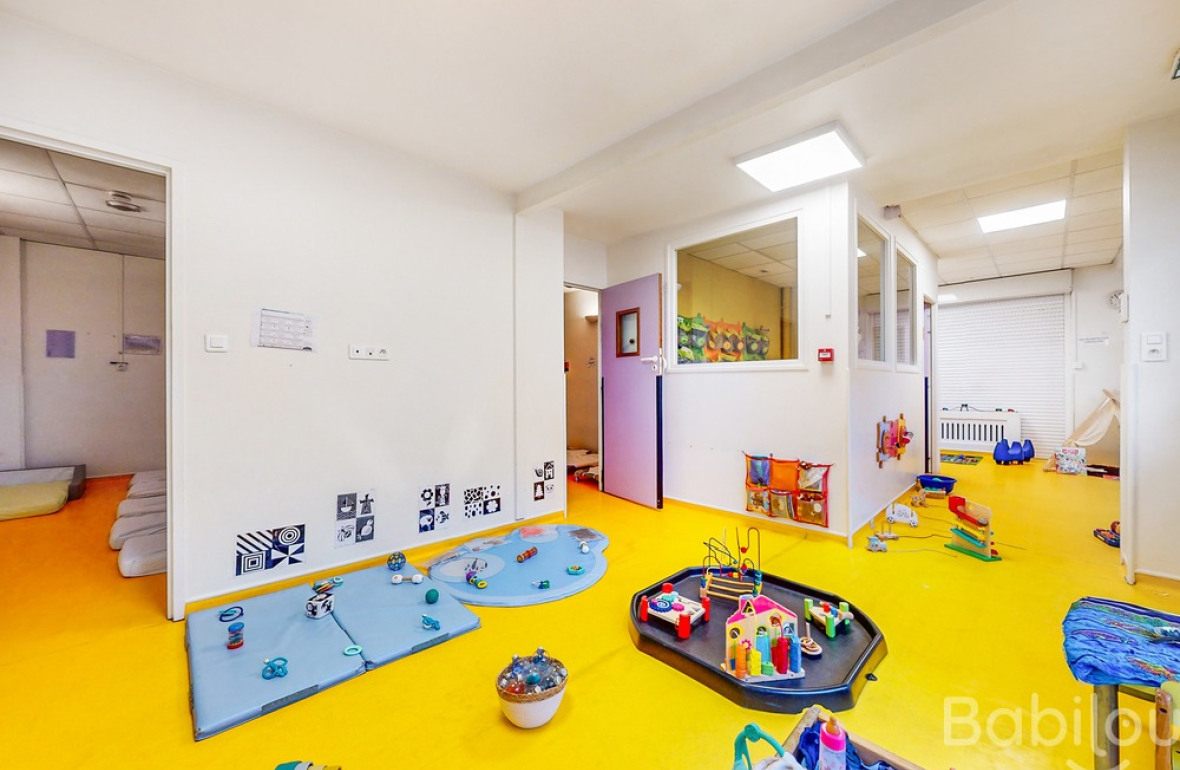 Espace de jeu de la crèche Babilou 