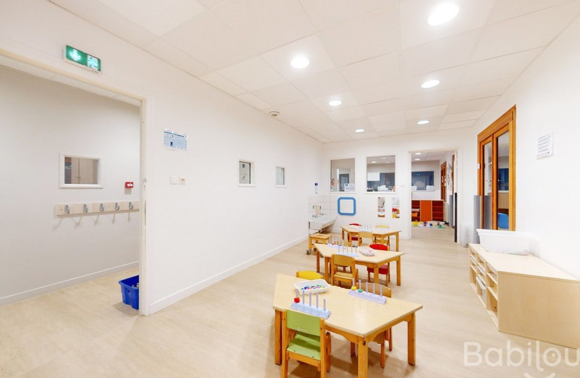 Espace de jeu en crèche Babilou