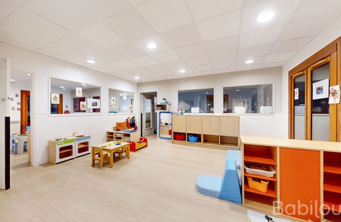 Espace de jeu en crèche Babilou