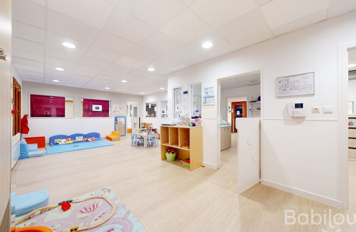 Espace de jeu en crèche Babilou