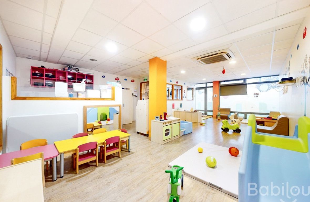 Espace de jeu en crèche Babilou