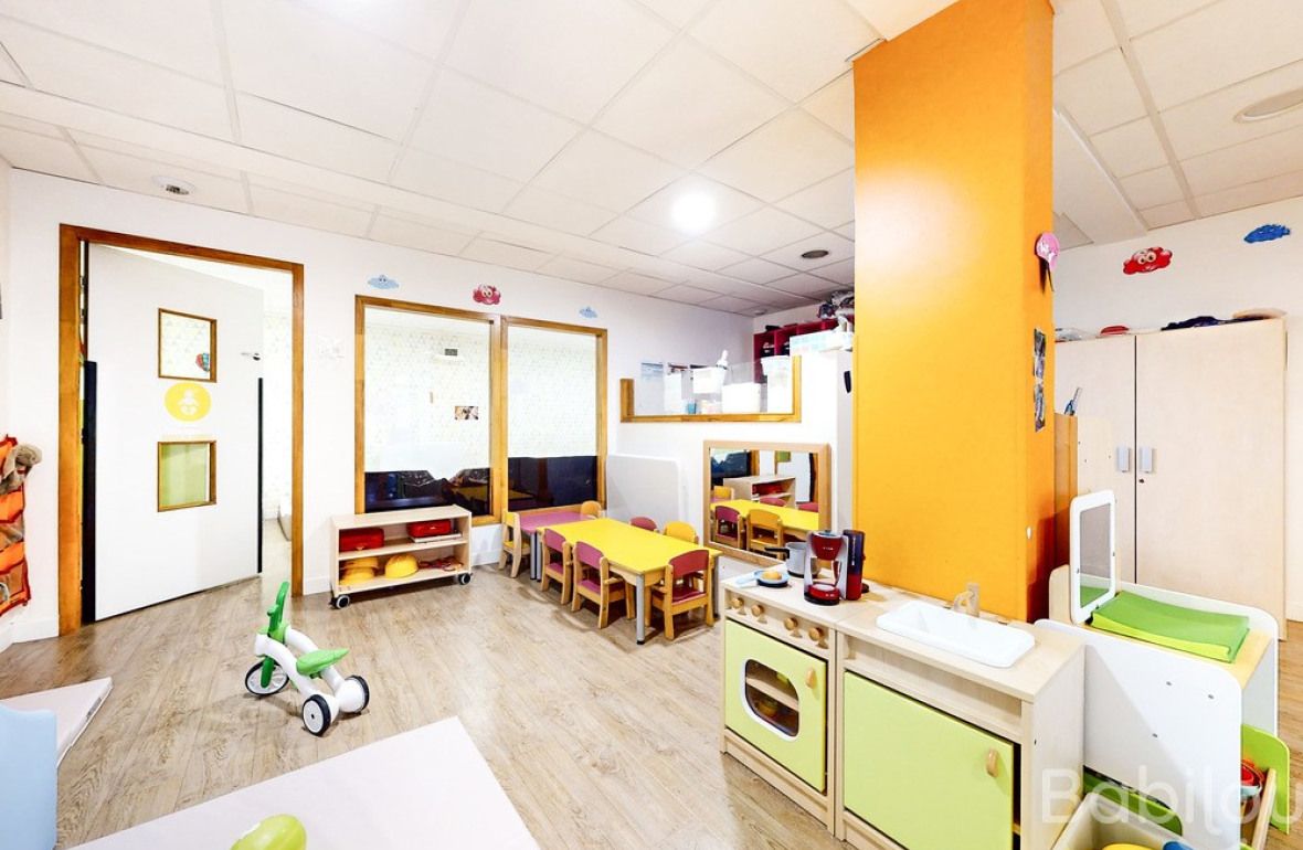 Espace de jeu en crèche Babilou