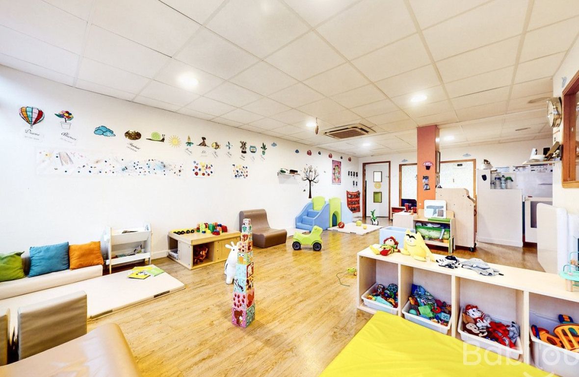 Espace de jeu en crèche Babilou