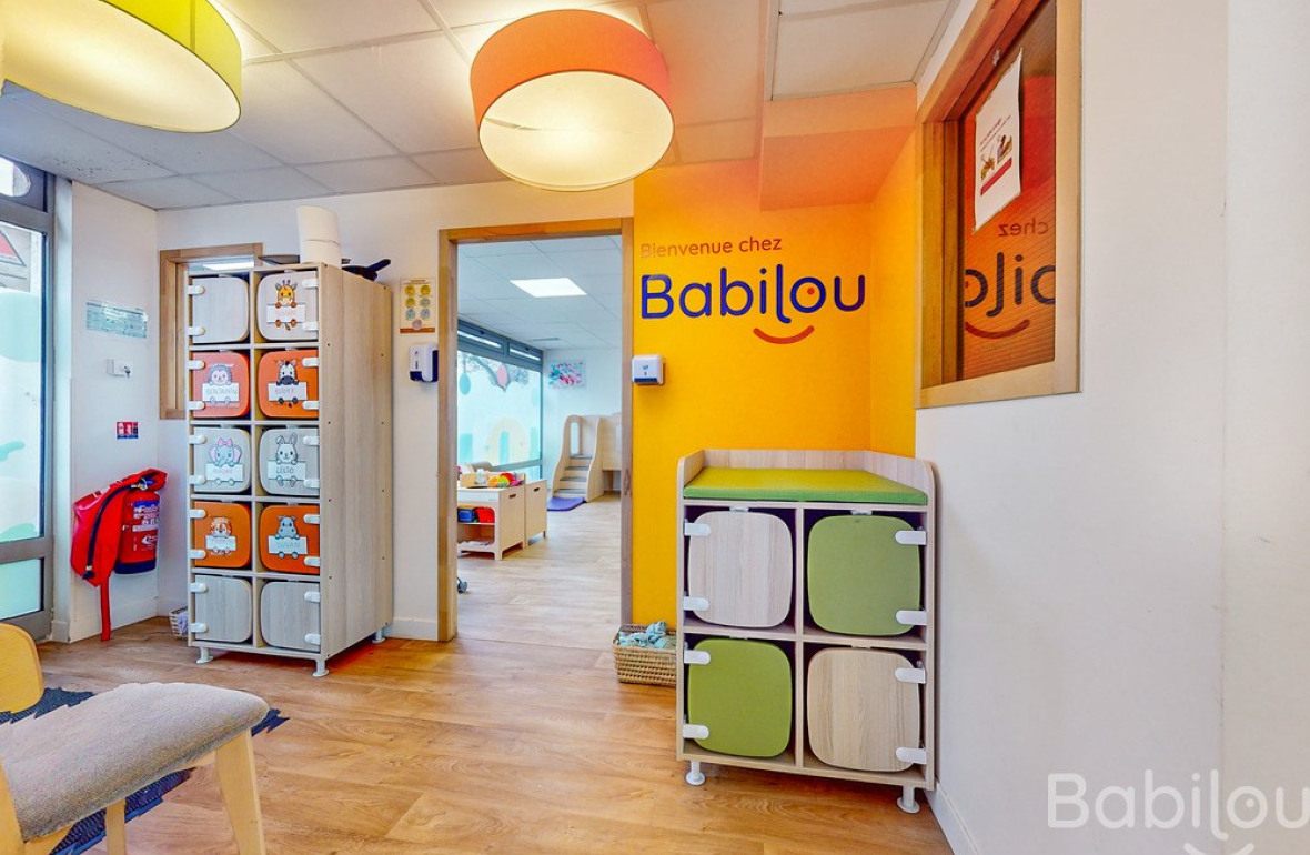 L'entrée de la crèche Babilou