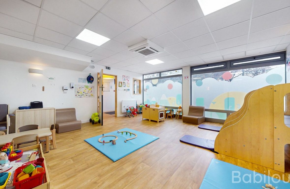 Espace de jeu en crèche Babilou