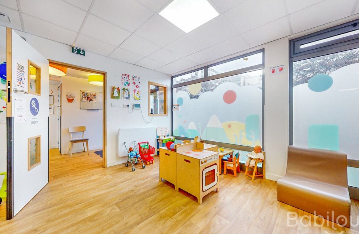 Espace de jeu de la crèche Babilou 