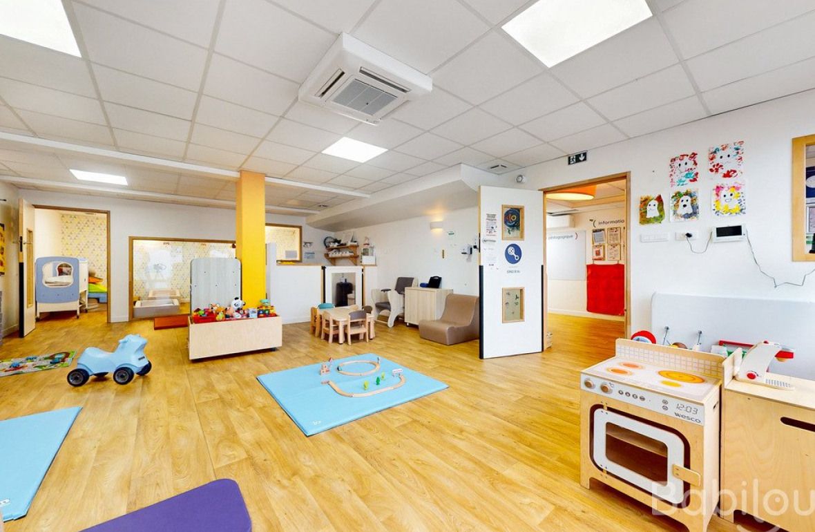 Espace de jeu en crèche Babilou