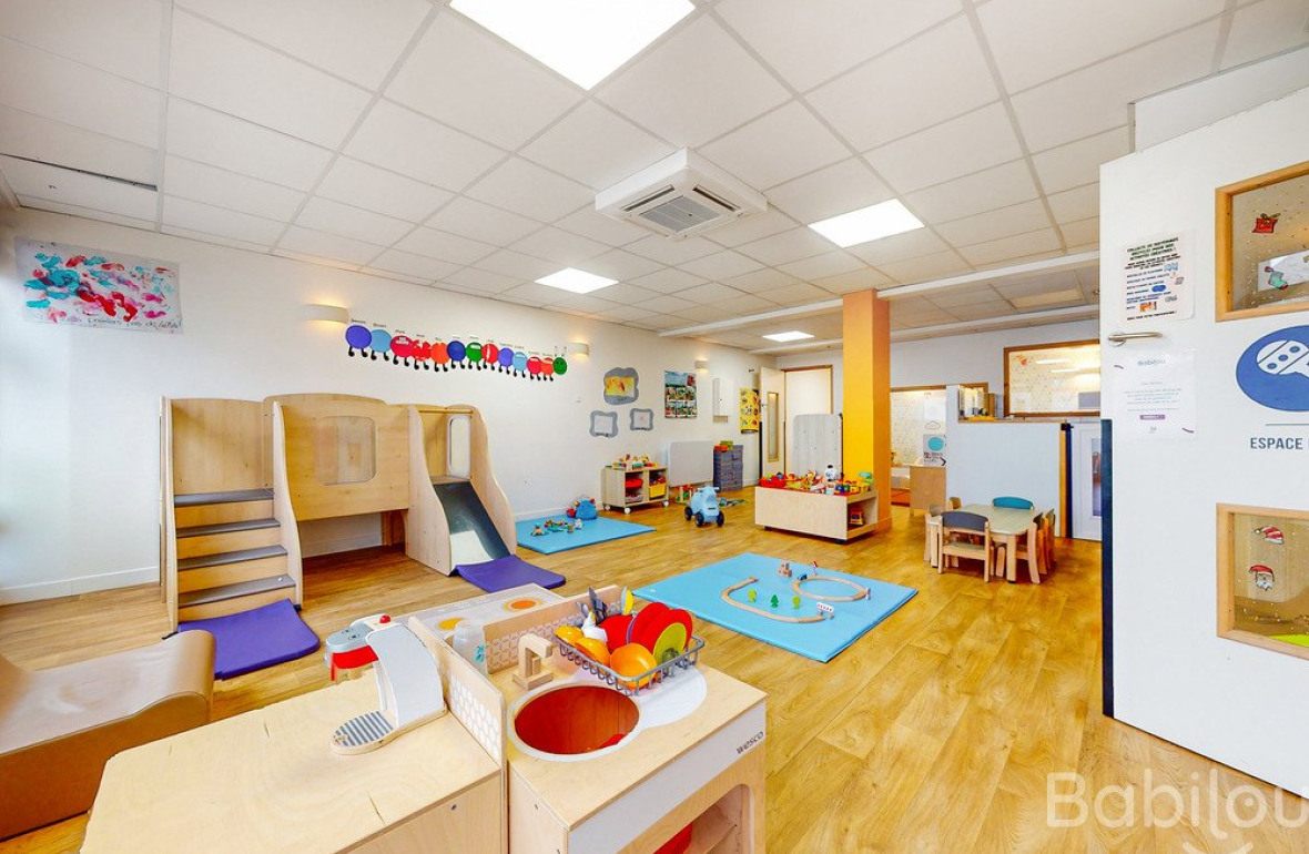 Espace de jeu en crèche Babilou