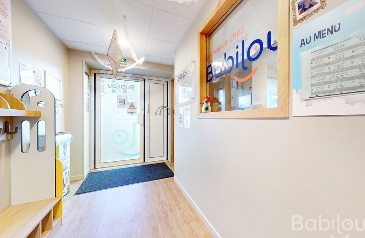 L'entrée de la crèche 