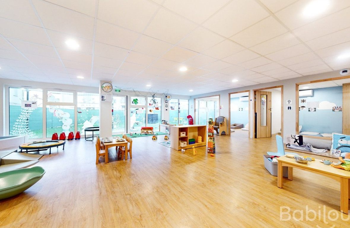 Espace de jeu de la crèche Babilou 