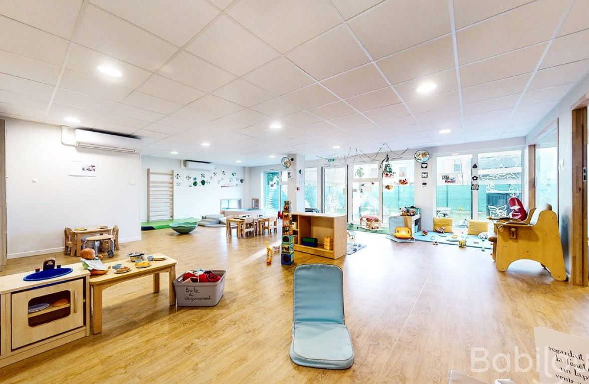 Espace de jeu en crèche Babilou