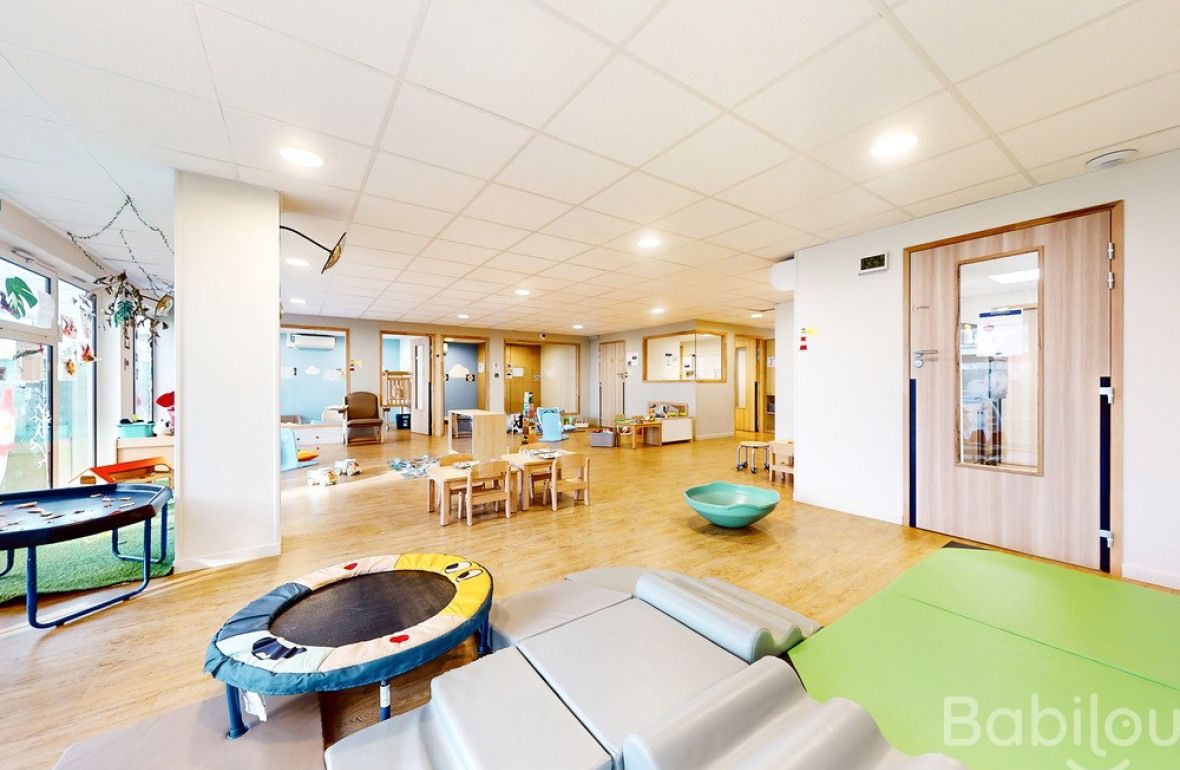 Espace de motricité crèche Babilou 