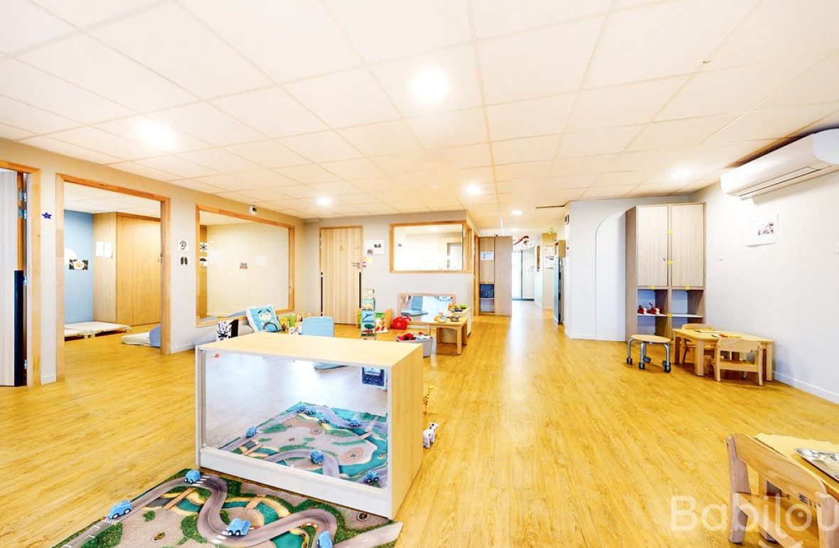 Espace de jeu en crèche Babilou