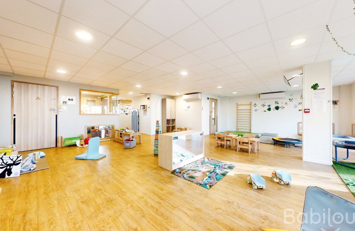Espace de jeu en crèche Babilou