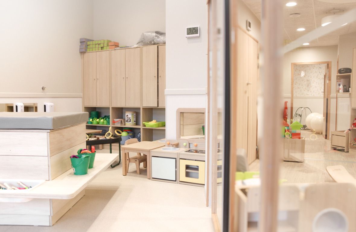 Espace de jeux alternatif au sein de la crèche Babilou Lezennes Moulin