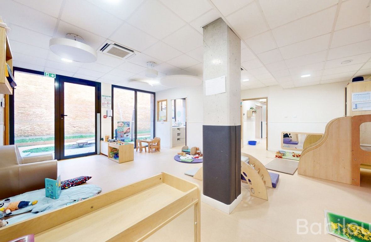 Espace de jeu en crèche Babilou